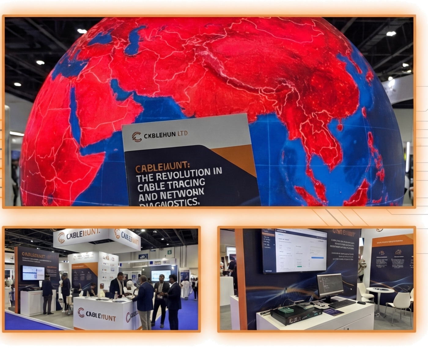 CableHunt Stand at GITEX Global Dubai